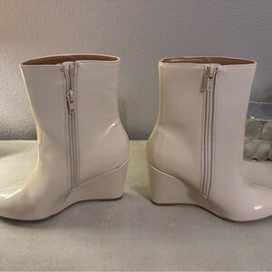 DV by Dolce Vita Cream Ankle Booties